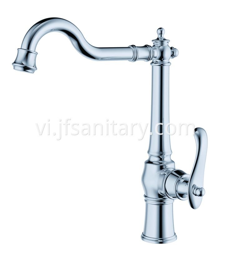 Polished Chrome Kitchen Faucet